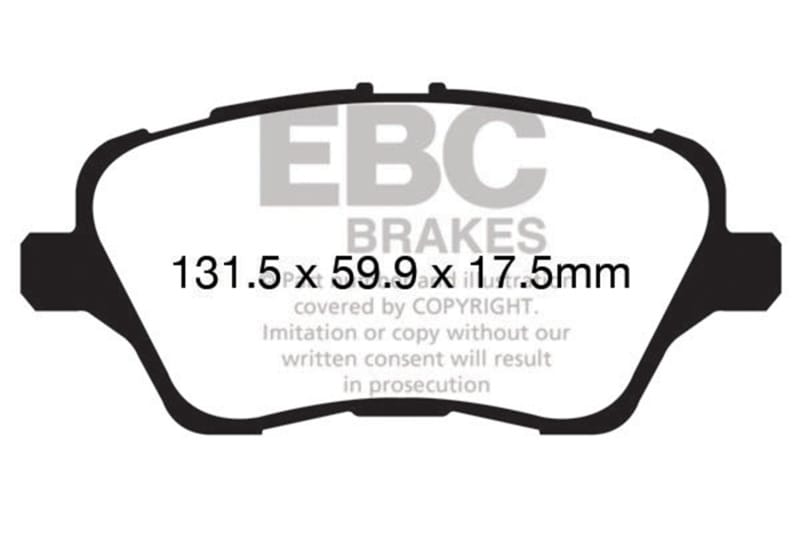 EBC — Yellowstuff Street And Track Brake Pads