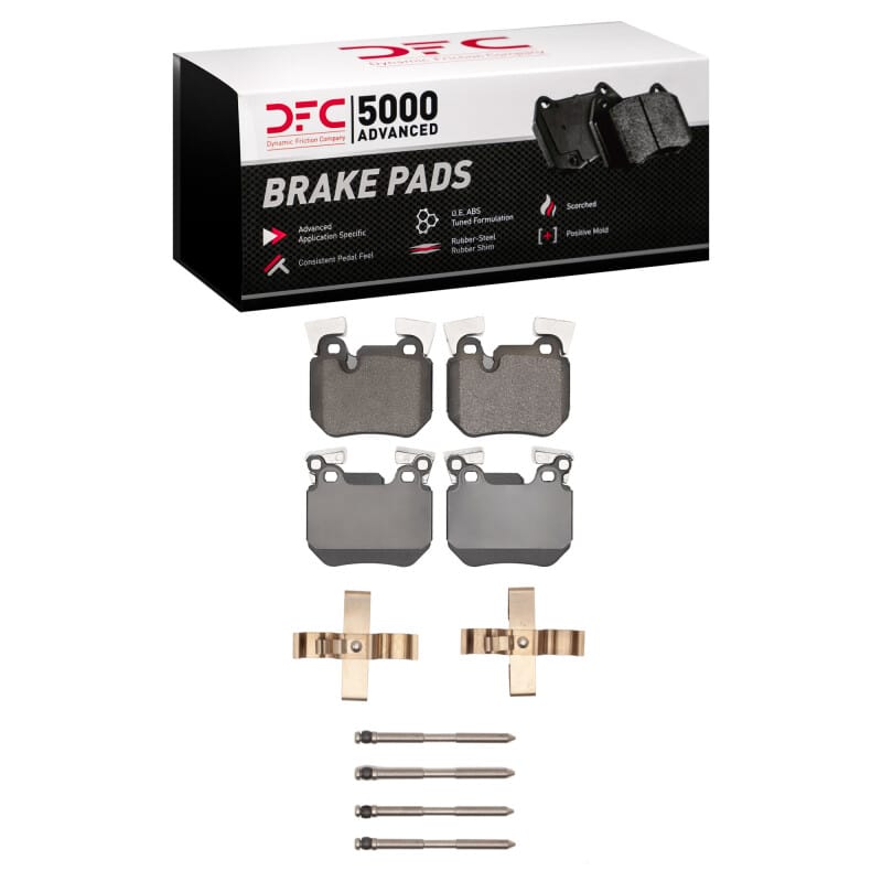 DFC — DFC 5000 Advanced Pads - Low-Metallic and Hardware Kit