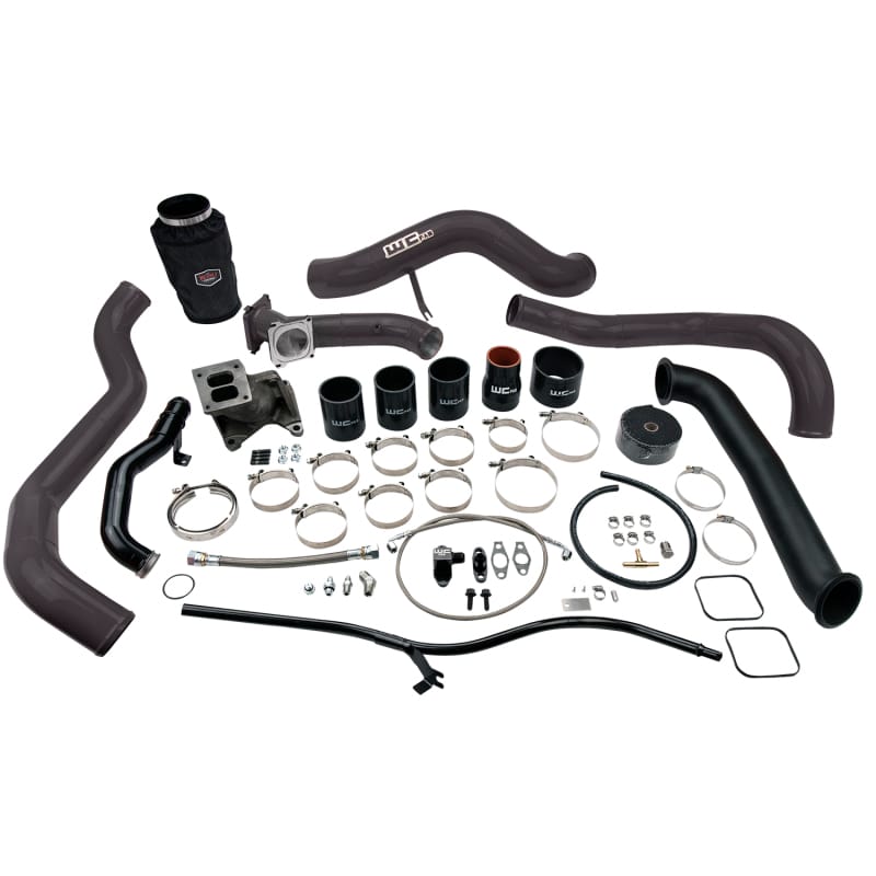 Wehrli — Wehrli 01-04 Chevrolet 6.6L LB7 Duramax S300 Turbo Install Kit (No Turbo) - Gloss Black
S300 Kit 01-04 GB