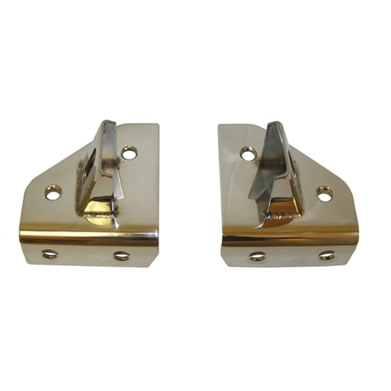 Rugged Ridge — Rugged Ridge 76-95 Jeep Wrangler Stainless Steel Windshield Light Mounting Brackets
WnshldHngLghtBrkt
OFFROAD_LIGHTING