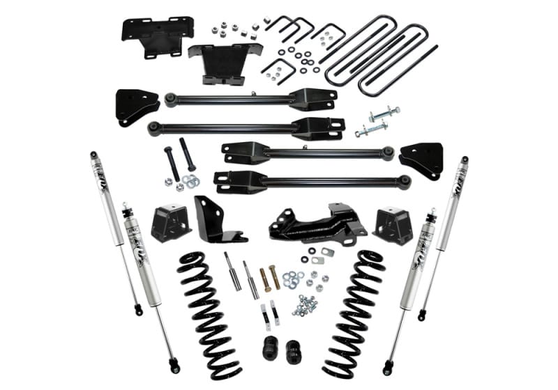 Superlift — 4" Lift Kit w/ FOX Shocks - 05-07 F250/350 4WD Diesel w/ 4-Link Arms
4in. Lift Kit w/FOX Shocks-05-07 F250/350 4WD Diesel w/4-Link Arms
