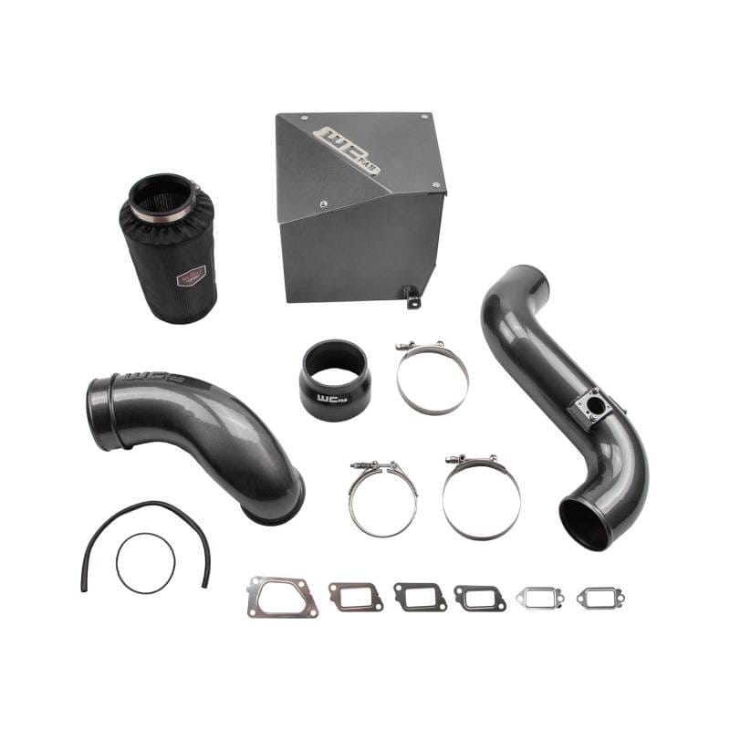 Wehrli — Intake Kit Stage 2, 4in., for 2011-2016 Duramax LML, Bengal Blue