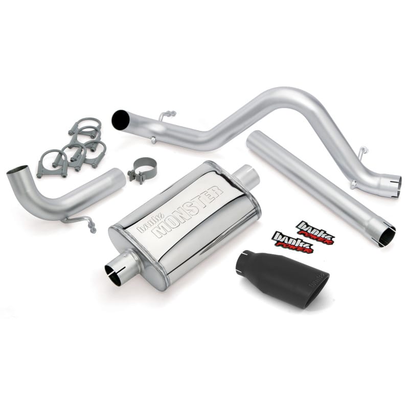 Banks Power — Monster Exhaust System 2012-18 Jeep Wrangler JK and Unlimited 3.6L, 4-door
Monster® Exhaust System