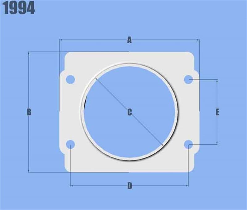 Vibrant — Mass Air Flow Sensor Adapter Plate, for Subaru Applications
Mass Air Flow Sensor Adapter Plate for Subaru applications
Mass Air Flow Sensor Adapter Plate