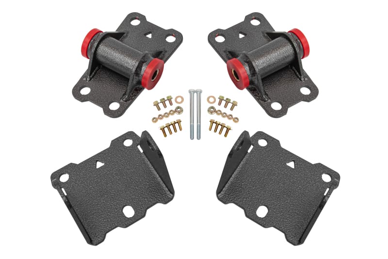 BMR Suspension — Motor Mount Kit, Upper And Lower, Poly