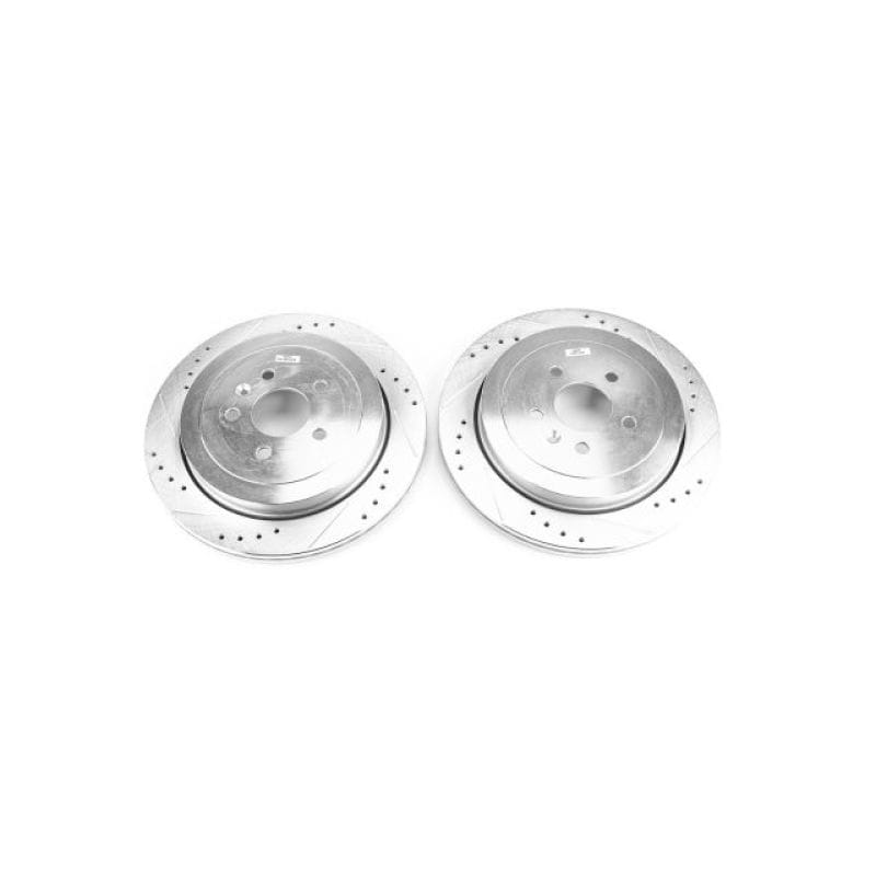 PowerStop — PowerStop Evolution Performance Drilled, Slotted & Plated Brake Rotor Pair