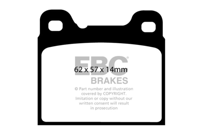 EBC — Redstuff Ceramic Low Dust Brake Pads