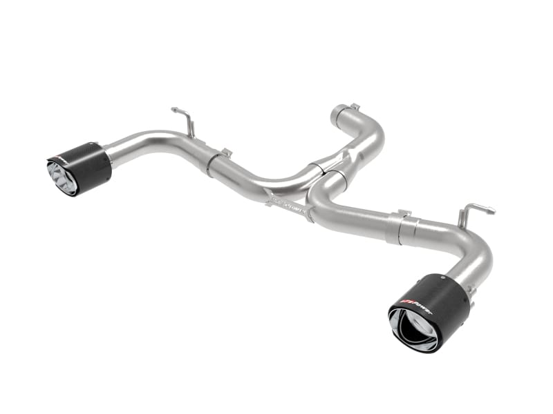 aFe — MACH Force-Xp 3 IN to 2-1/2 IN Stainless Steel Axle-Back Exhaust System Carbon