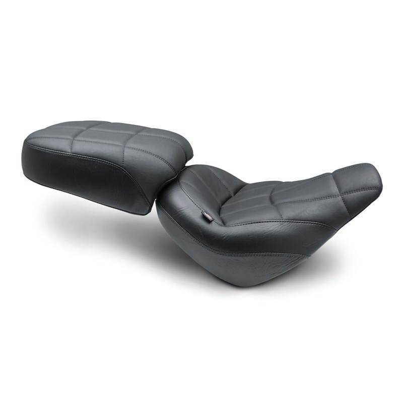 Mustang Motorcycle — Mustang 18-21 Harley Street Bob Standard Touring Solo Seat Cube - Black