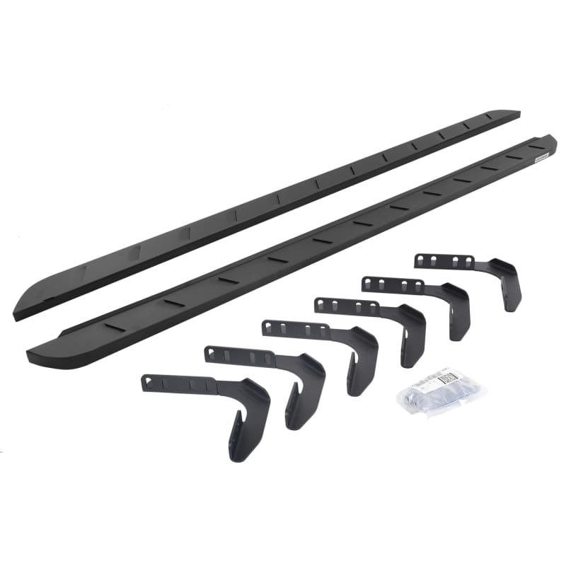 Go Rhino — RB10 Slim Line Running Boards with Mounting Brackets Kit