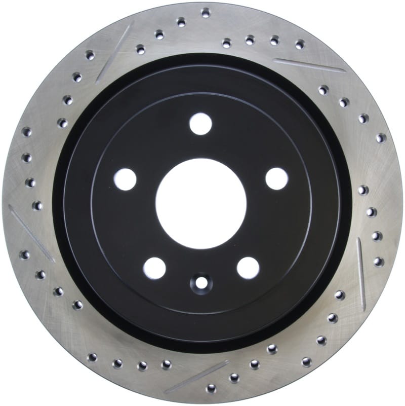 Stoptech — StopTech Sport Drilled & Slotted Brake Rotor; Rear Right
StopTech Sport Drilled/Slotted Brake Rotor; Rear Right