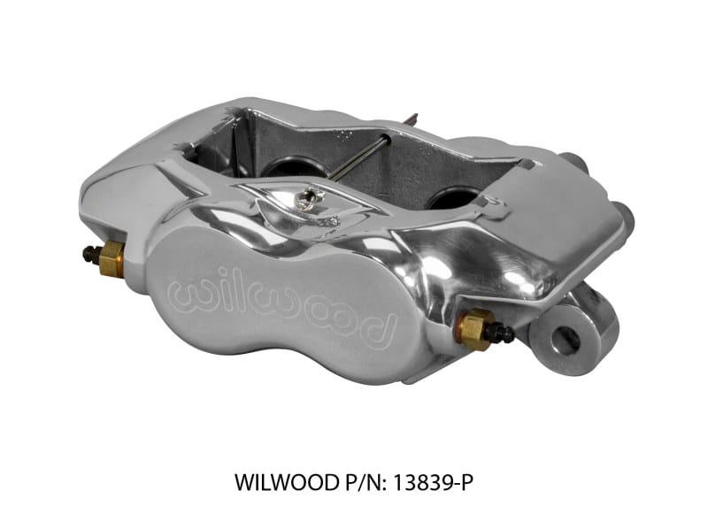 Wilwood — Wilwood Caliper-Forged Dynalite Polished 1.38in Pistons .81in Disc
BRAKE CALIPER