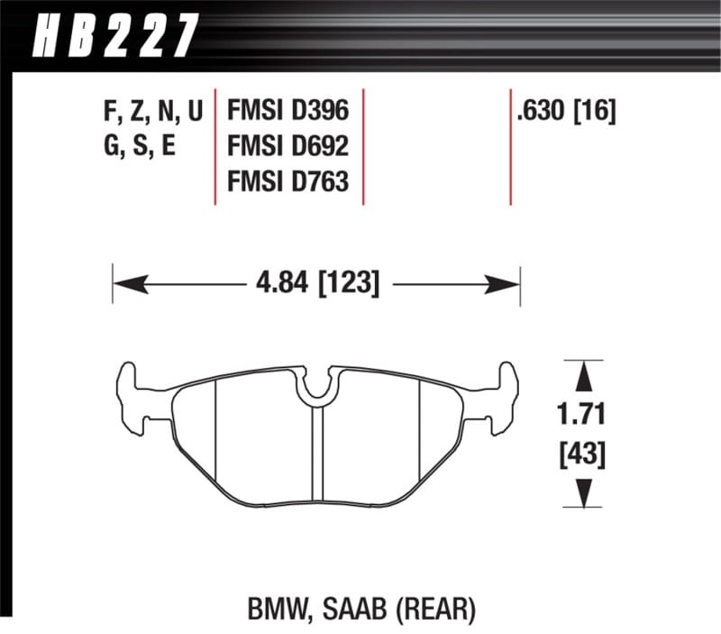 Hawk Performance — DTC-30 Disc Brake Pad