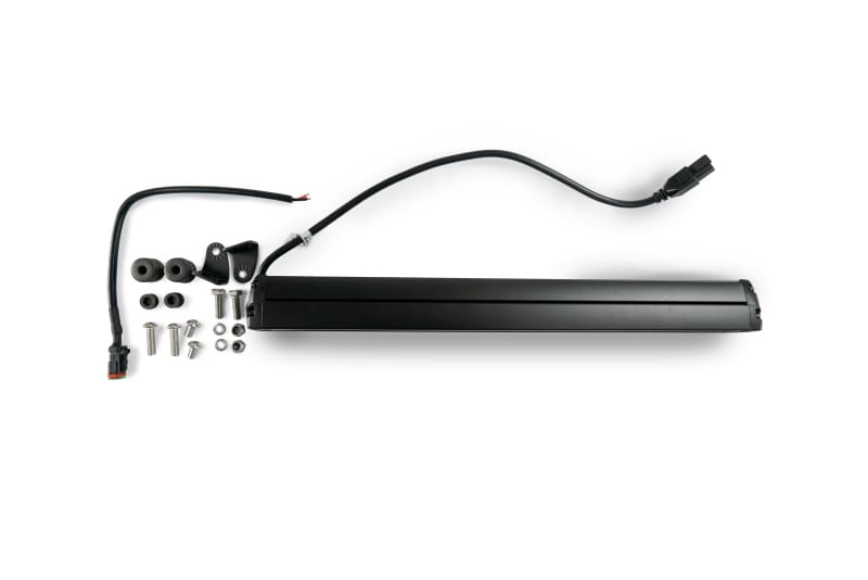 DV8 Offroad — UNIVERSAL 20in. SINGLE ROW LED LIGHT BAR w/ FLOOD/SPOT COMBO PATTERN/SIDE MOUNTS