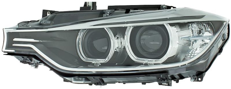 Hella — Hella 2012-2014 BMW 320i ActiveHybrid 3 Bi-Xenon Headlight Assembly