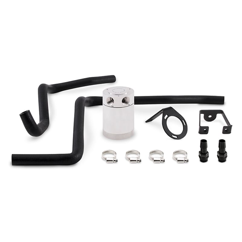 Mishimoto — Baffled Oil Catch Can, Polished, PCV Side, fits Dodge Charger 6.4L 2012-2014