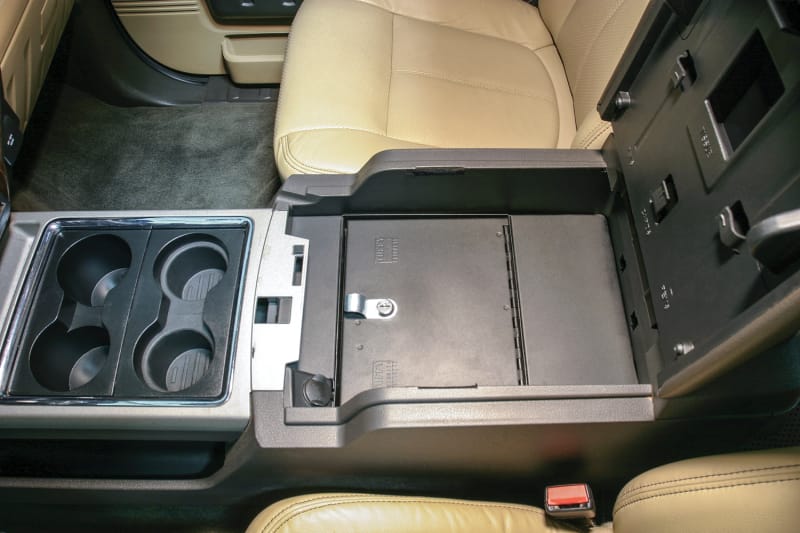 Tuffy Products — Tuffy Console Safe W/ Keyed Lock For Ford F250 & F350 Superduty
Console Safe