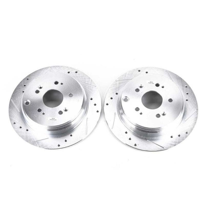 PowerStop — PowerStop Evolution Performance Drilled, Slotted & Plated Brake Rotor Pair