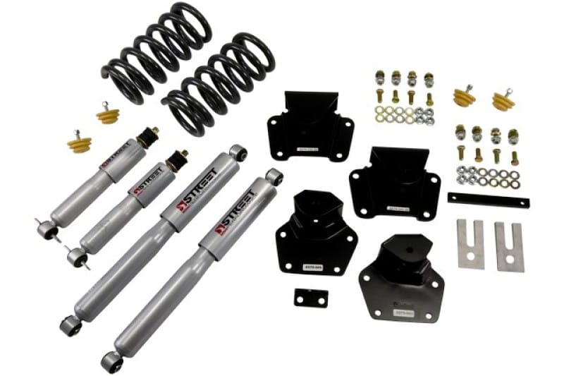 Belltech — Front And Rear Complete Kit W/ Street Performance Shocks
LOWERING KIT W/ STREET PERFORMANCE SHOCKS - 802SP