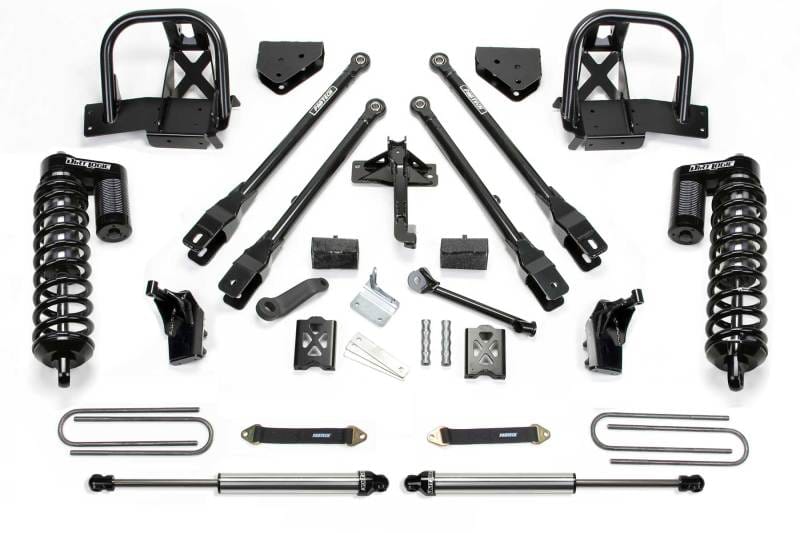 Fabtech — 6" 4LINK SYS W/DLSS 4.0 C/O & RR DLSS 05-07 FORD F250 4WD W/FACTORY OVERLOAD
4 Link Lift System