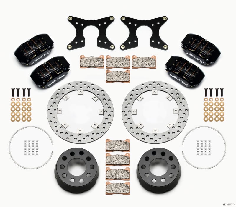 Wilwood — KIT,DRAG REAR,LAMB/MW,.68 STUD,DUAL DPL 2.81 OFFSET,DYNAMIC,SA DRILLED