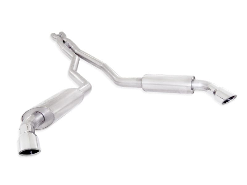 Stainless Works — Stainless Works Catback Dual Turbo Chambered Mufflers Performance Connect