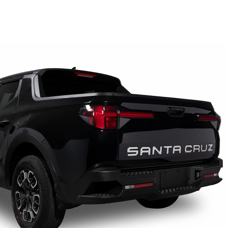 Putco — Putco 22-23 Hyundai Santa Cruz Tailgate Letter Kit - Stainless Steel