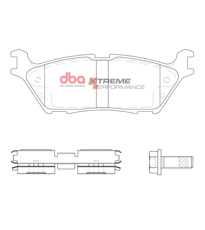 DBA — Rear Xtreme Performance Brake Pads