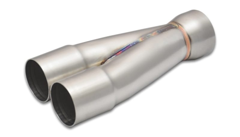 Vibrant — 2-1 Merge Collector, 1.875" Inlet I.D. x 2.25" Outlet O.D., 8.50" Overall Length
2-1 S.S. Merge Collectors (1.875" Inlet ID, 2.25" Merge Outlet OD)
2-1 Merge Collector