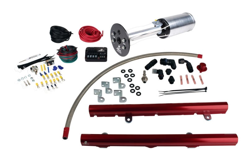 Aeromotive — 03-13 Corvette Stealth A1000 Street Fuel System with LS3 Fuel Rails