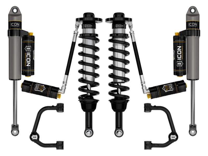 ICON — 21-24 FORD F150 4WD 2.75-3.5" STAGE 4 SUSPENSION SYSTEM TUBULAR CDCV