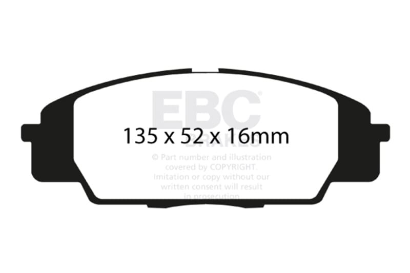 EBC — Yellowstuff Street And Track Brake Pads