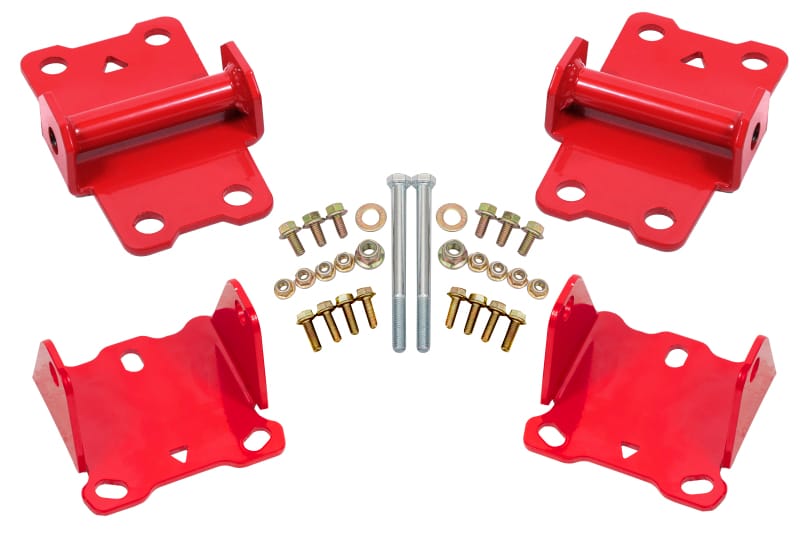 BMR Suspension — Motor Mount Kit, Upper And Lower, Solid