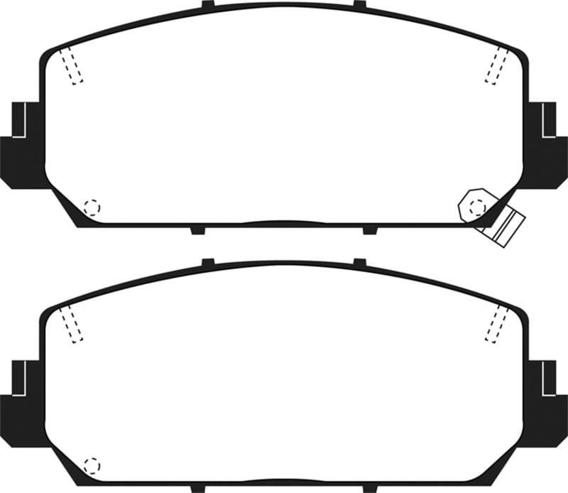 EBC — EBC 16+ Acura ILX 2.4 Redstuff Front Brake Pads
Disc Brake Pad