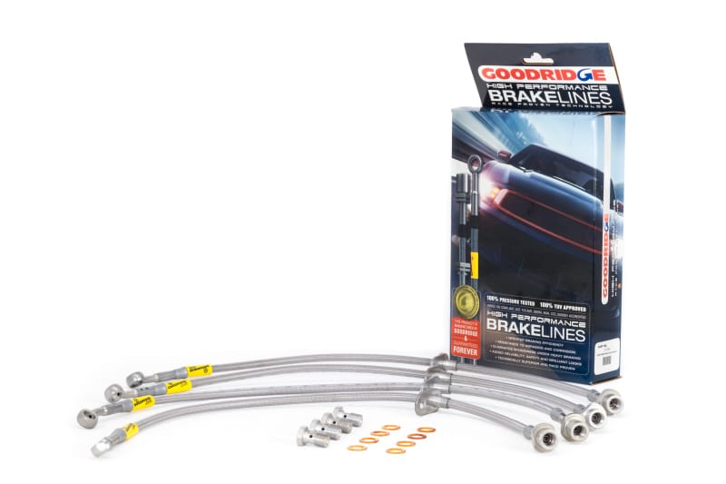 Goodridge — G-STOP SS Braided Brake Line Kit
