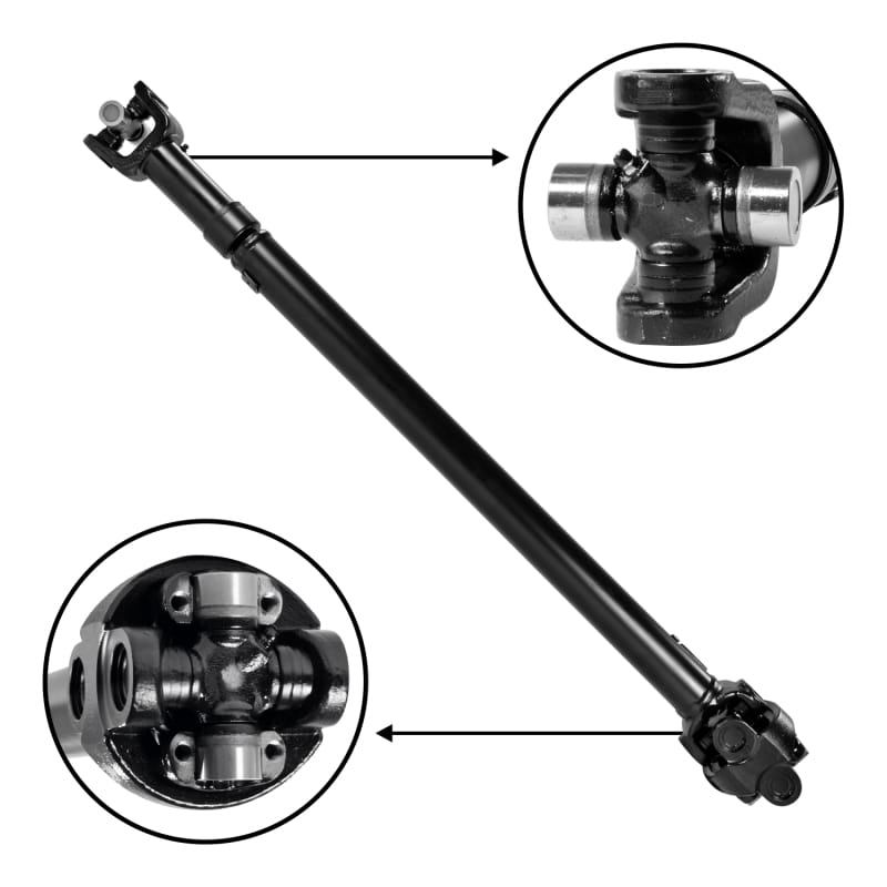 Yukon Gear & Axle — NEW USA standard Front Driveshaft for Wrangler, 38-1/4" Center to Center