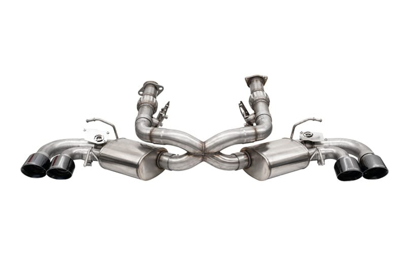 CORSA Performance — 3.0in. Cat-Back Dual Rear Exit NPP Exhaust System with AFM Simulator and 4.5in.