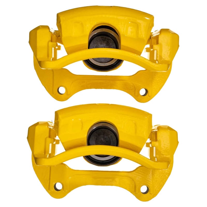 PowerStop — Yellow Powder Coated Calipers