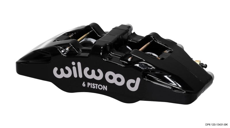 Wilwood — CALIPER,DP6,1.62/1.38/1.38,.38 ROTOR L/H,BLACK
