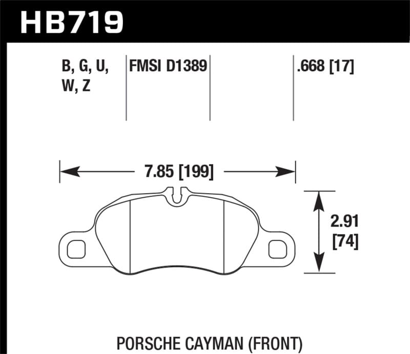 Hawk Performance — DTC-60 Disc Brake Pad