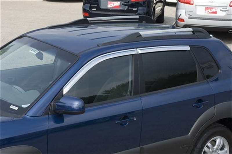Putco — Element Chrome Window Visor Tape On