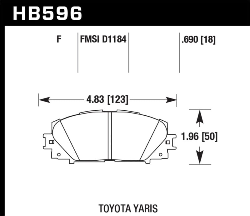 Hawk Performance — HPS 5.0 Disc Brake Pad