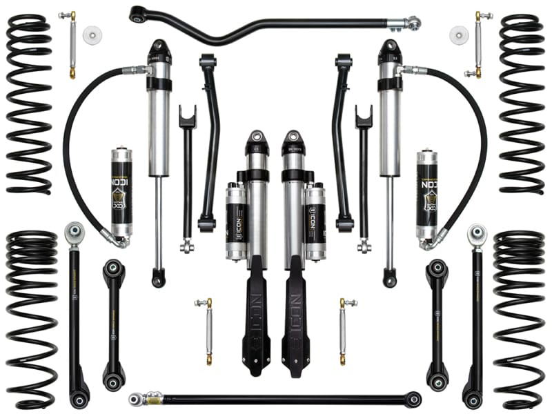 ICON — 20-UP JEEP GLADIATOR 2.5" STAGE 8 SUSPENSION SYSTEM (TUBULAR)