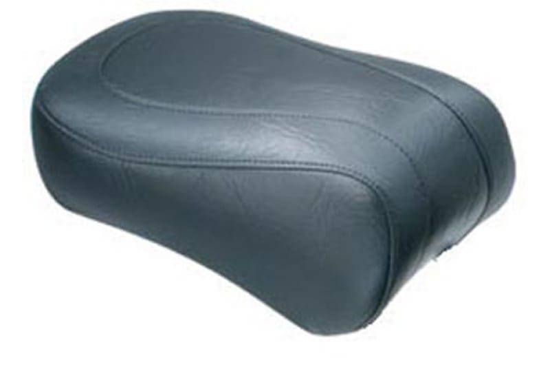 Mustang Motorcycle — Mustang 00-15 Harley Softail Standard Rear Tire Wide Vint Touring Passenger Seat - Black