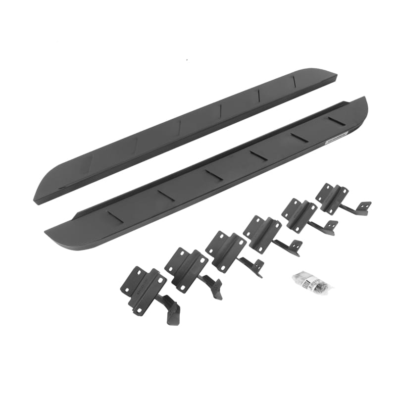 Go Rhino — RB10 Slim Line Running Boards with Mounting Brackets Kit