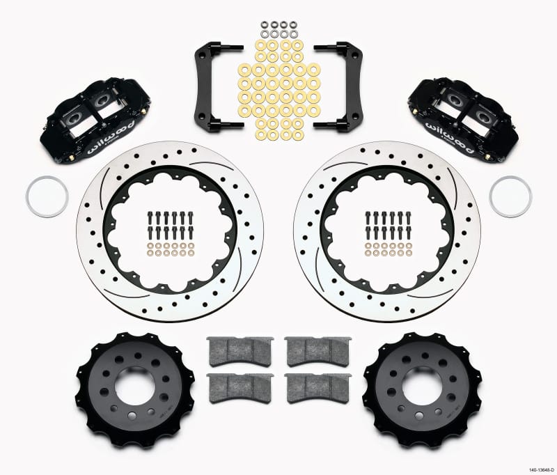 Wilwood — KIT,REAR,CAMARO,2010,W/C6 HUB,FNSL4R 14.00 ROTOR,SRP,BLACK