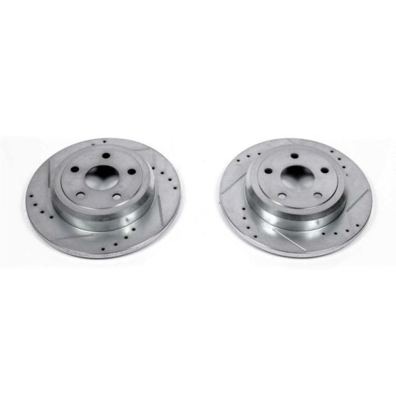 PowerStop — PowerStop Evolution Performance Drilled, Slotted & Plated Brake Rotor Pair