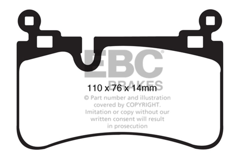 EBC — Yellowstuff Street And Track Brake Pads