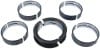 Clevite — Clevite Chevrolet 4 121 1987-89 Vin Code 1 Main Bearing Set
