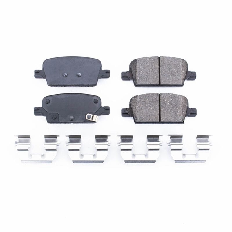 PowerStop — PowerStop - Z17 Low-Dust Ceramic Brake Pads with Hardware